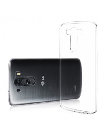 LG G4 Beat 5.2" Kılıf Soft Silikon Şeffaf Arka Kapak