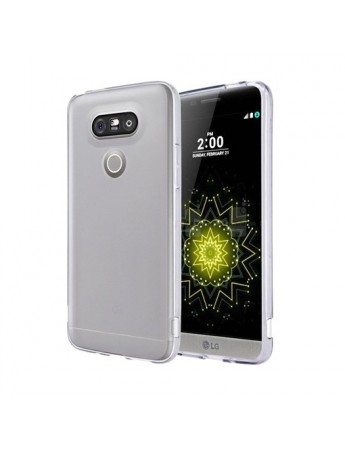 LG G5 Kılıf Soft Silikon Şeffaf Arka Kapak