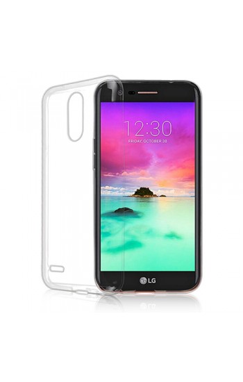 LG K10 2017 Kılıf Soft Silikon Şeffaf Arka Kapak…
