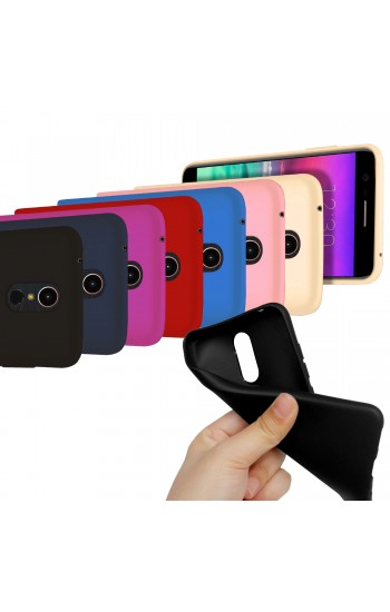 LG Q Stylus Plus Kılıf FitCase PremiumS Silikon Arka Kapak…