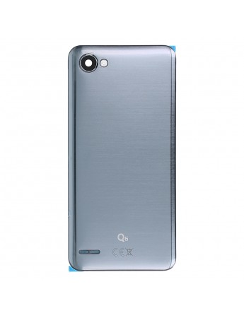 LG Q6 Arka Kapak Batarya Pil Kapağı - Mavi