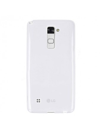 LG Stylus 2 Kılıf Soft Silikon Şeffaf Arka Kapak