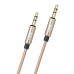 Linktech A580 3.5mm AUX Ses Aktarım Kablosu Örgü 2mt