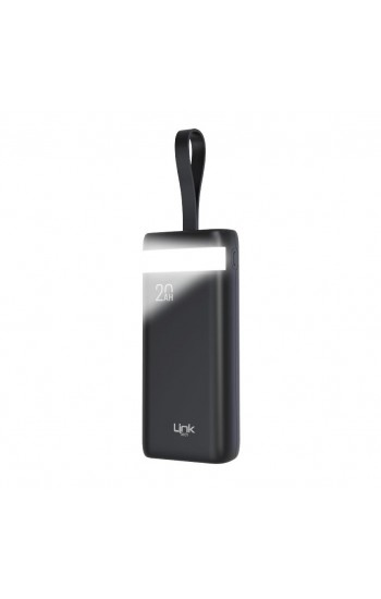 LinkTech AC20 All in One 20000 mAh Powerbank Çoklu Kablolu Taşınabilir …