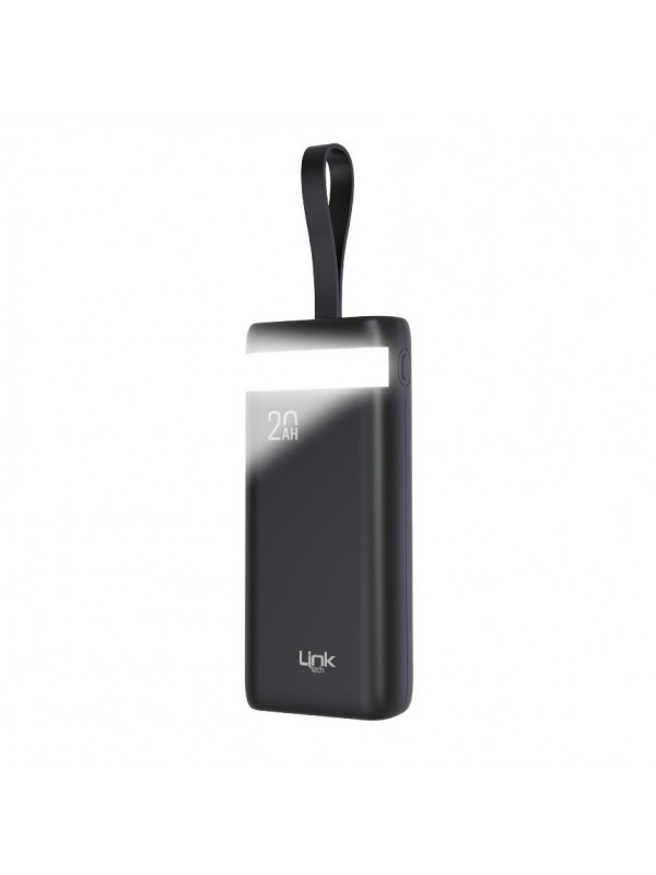 LinkTech AC20 All in One 20000 mAh Powerbank Çoklu Kablolu Taşınabi…