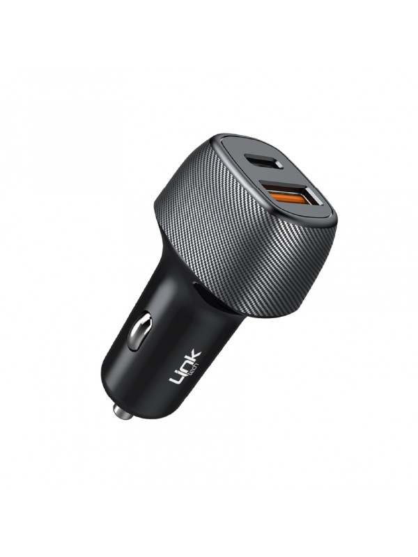 LinkTech C497 38W PD20W Type-C + USB QC3.0 Araç İçi Şarj Adaptörü…