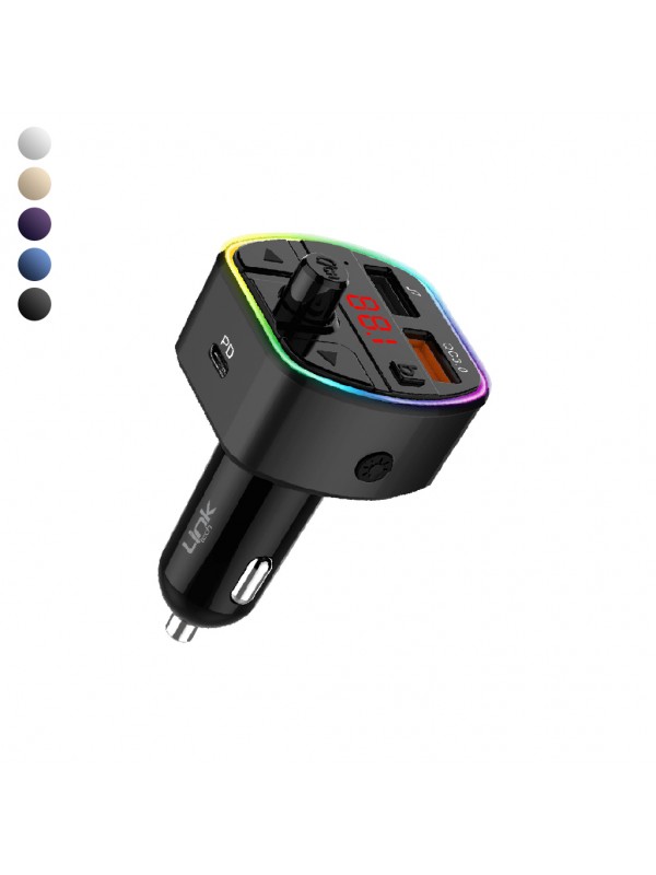 LinkTech GP14 38W PD + QC3.0 Led Ekranlı  FM Transmitter…