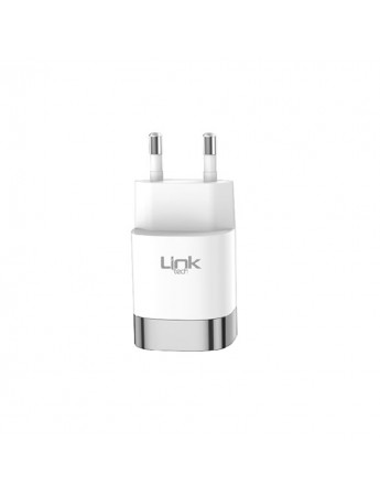 Linktech G827 Premium 33W Type-C USB-A Super SI Mini Şarj Adaptörü Beyaz