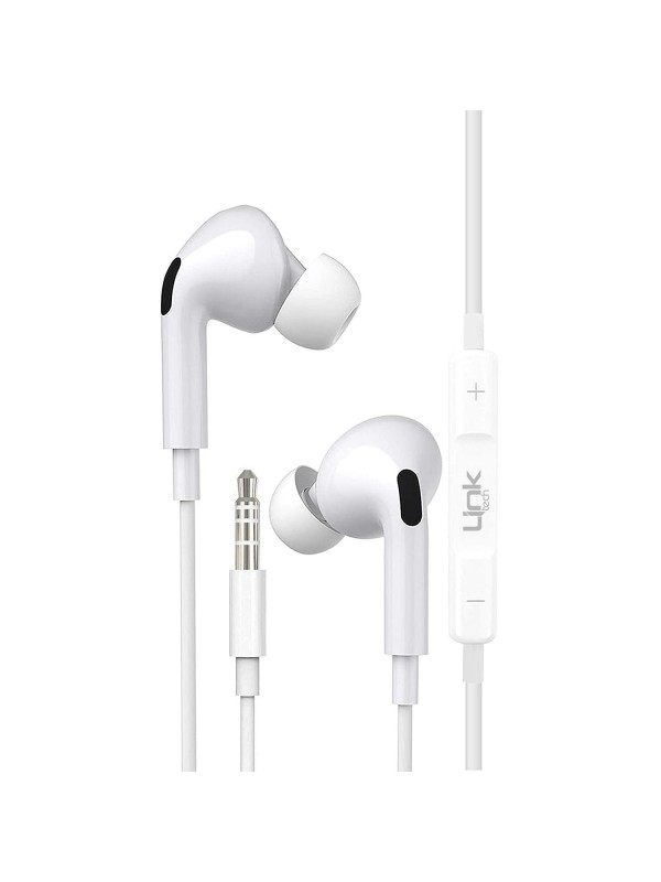 LinkTech H304 Stereo Mikrofonlu 3.5mm Kablolu Kulaklık Beyaz…