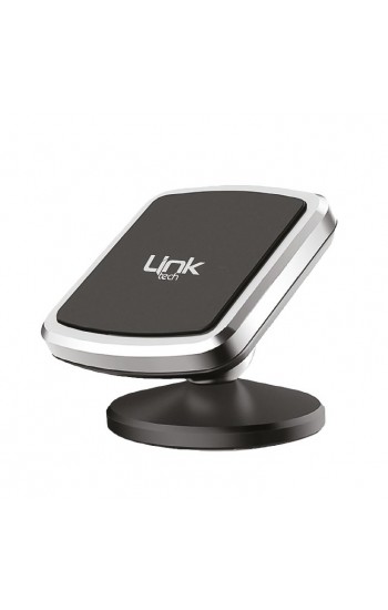 LinkTech H770 Araç İçi Telefon Tutucu Manyetik Mıknatıslı - Gri-Siya…
