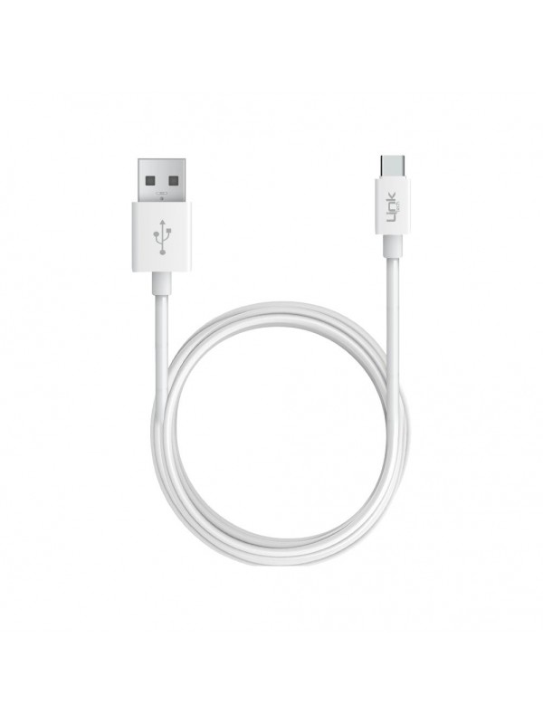 LinkTech K563 Type-C USB Şarj ve Data Kablosu 2.4A 2mt Beyaz…