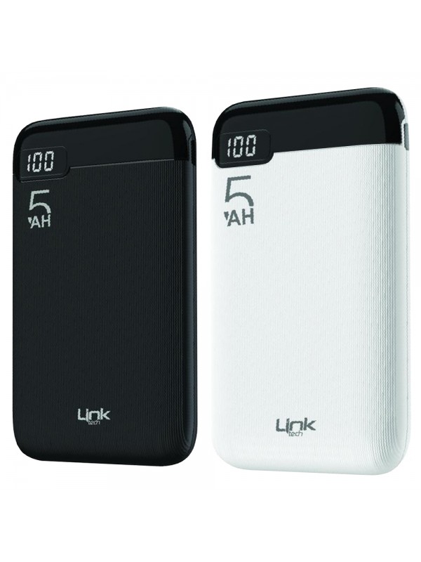 LinkTech LT5 Strong 5000 mAh Powerbank Ekranlı Type-C + Micro…