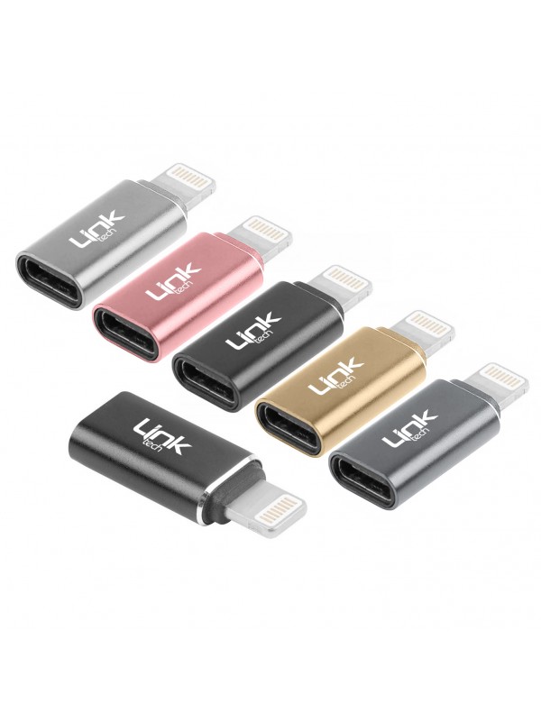 LinkTech O190 Type-C to Lightning Dönüştürücü Metal Adaptör…