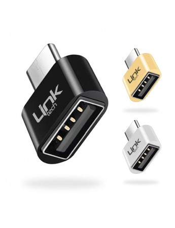 LinkTech O192 USB - Type-C Dönüştürücü OTG Metal Adaptör
