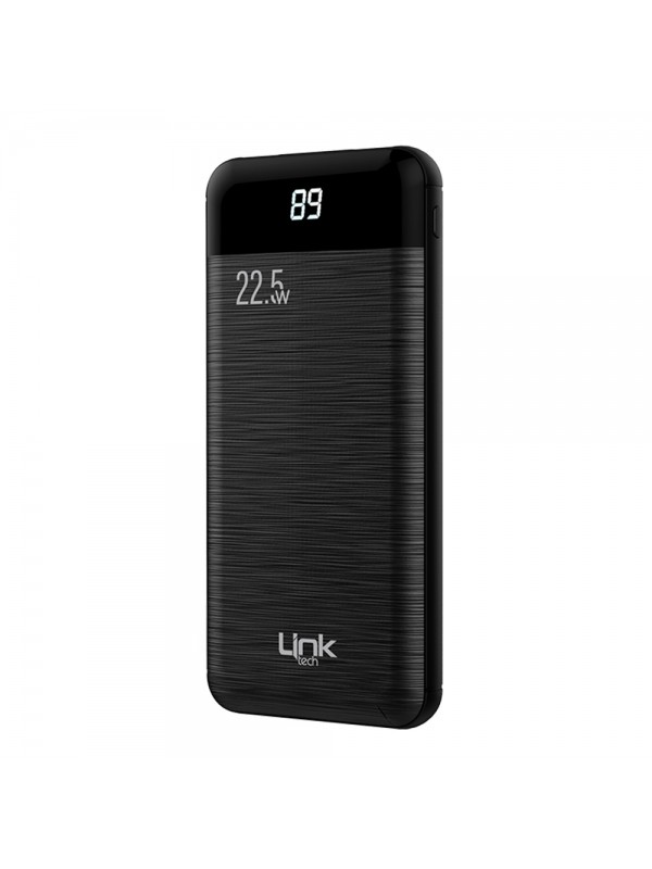 LinkTech P118 10000 mAh PD 22.5W Led Ekranlı Powerbank Siyah…