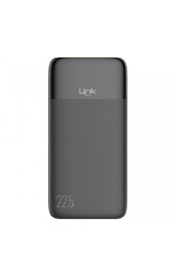LinkTech PD12 Premium 10000 mAh PD 22.5W Süper Hızlı Powerbank Siyah…