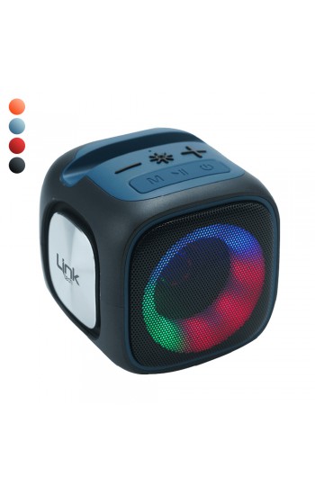 LinkTech Q216 Bluetooth Hoparlör RGB USB Aux Hafıza Kartı Stant…