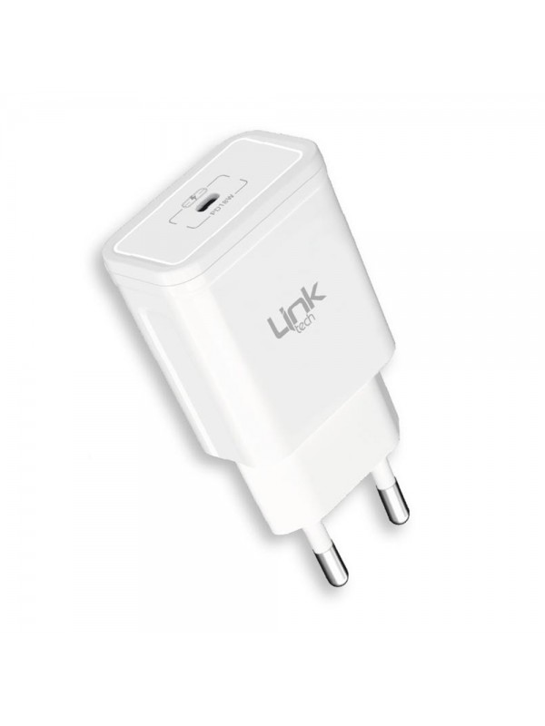 LinkTech S667 Type-C Çıkışlı PD 20W Şarj Aleti (Başlık) Beyaz…