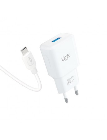 LinkTech T440e Strong Eco Şarj Aleti ve Micro USB Kablo Set 2.1A