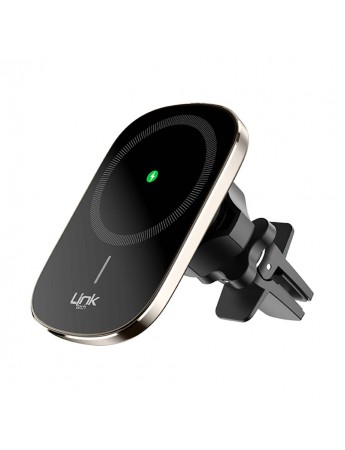 LinkTech W790 Magsafe Uyumlu 15W Kablosuz Şarj Araç İçi Telefon Tutucu