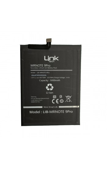 LinkTech Xiaomi Redmi Note 9 Pro Premium Batarya BN53 5000 mAh…