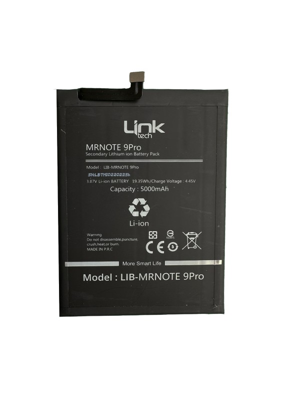 LinkTech Xiaomi Redmi Note 9 Pro Premium Batarya BN53 5000 mAh…