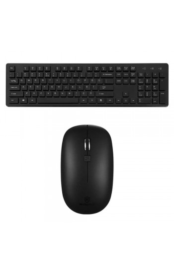 MICROPACK KM-236W iFree Pro Kablosuz 2.4GHz Türkçe Q Klavye Mouse Set…