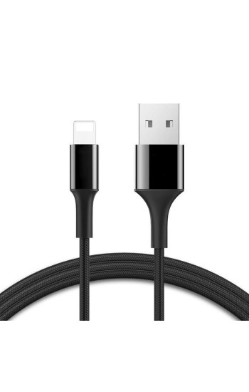 Mosidun Lightning Hızlı Şarj ve Data Kablo 3mt Dayanıklı D8 Siyah…