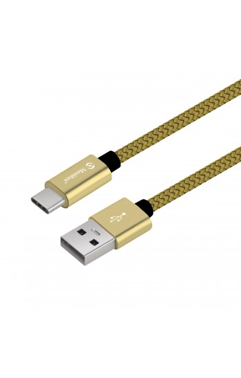 Mosidun Type-C Hızlı Şarj ve Data Kablo Dayanıklı 1mt D6 Gold…