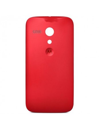 Motorola Moto G Arka Kapak Batarya Pil Kapağı Kırmızı