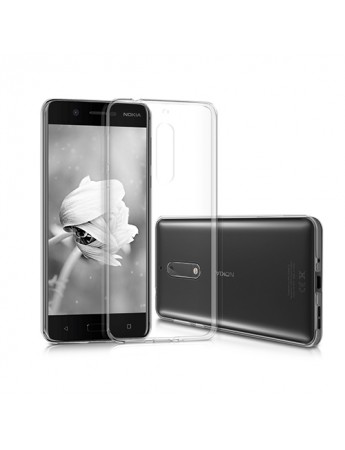Nokia 6 Kılıf Soft Silikon Şeffaf Arka Kapak