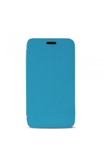 Nokia Lumia 620 Flip Case Kılıf Mavi…