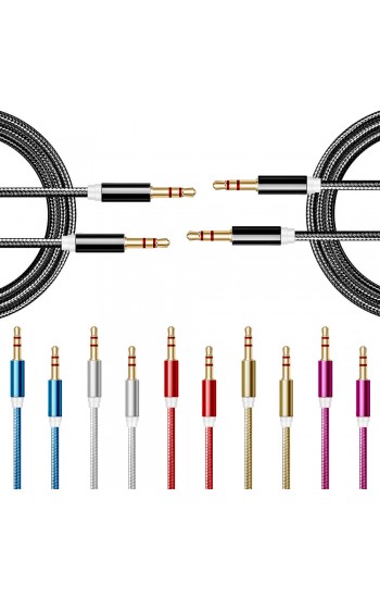 NoTech 9A Premium 3.5mm Audio AUX Ses Aktarım Kablosu 3mt…