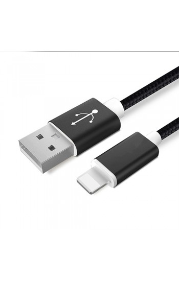 NoTech iPhone Lightning Kırılmaz USB Kablo 1.5mt Siyah…