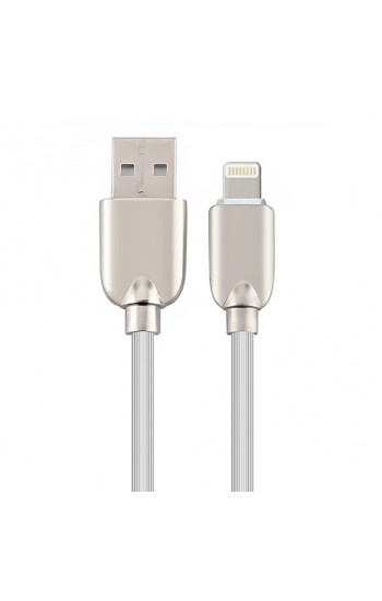 NoTech Lightning Non-Slip 2.4A Hızlı Şarj ve Data Kablosu Beyaz…