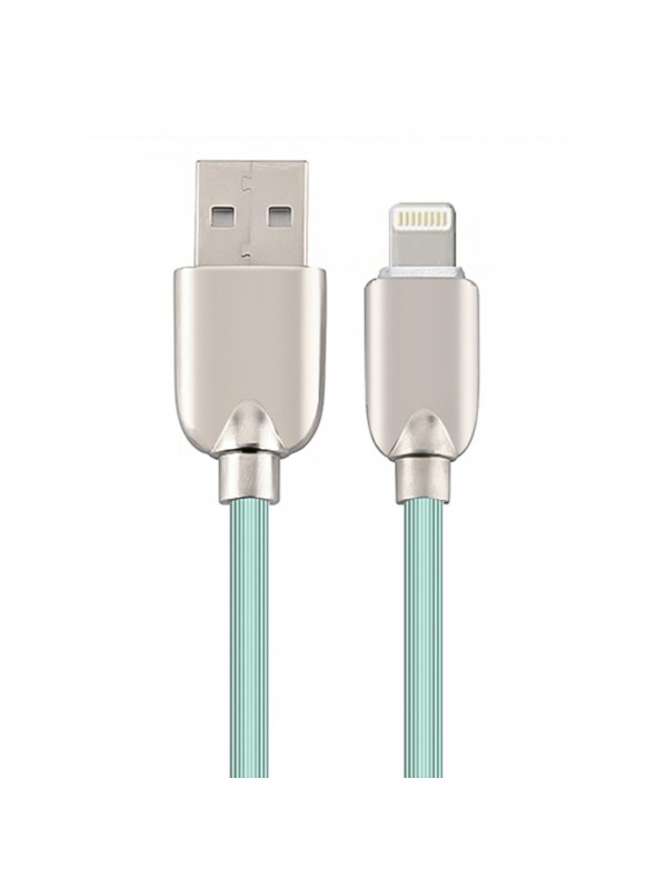 NoTech Lightning Non-Slip 2.4A Hızlı Şarj ve Data Kablosu Yeşil…