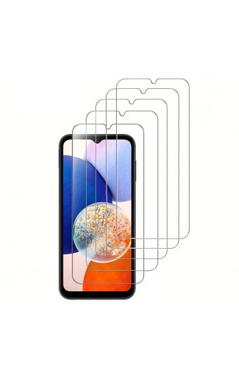Notech Samsung Galaxy A14 Temperli Cam Ekran Koruyucu 5li Eko Paket…