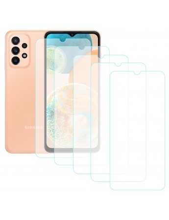 Notech Samsung Galaxy A23 Temperli Cam Ekran Koruyucu 5li Eko Paket