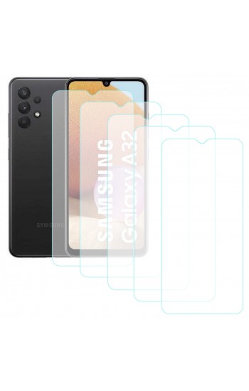 Notech Samsung Galaxy A32 Temperli Cam Ekran Koruyucu 5li Eko Paket…