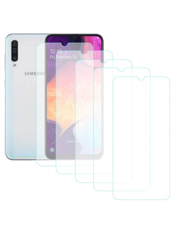 Notech Samsung Galaxy A30 / A50 Temperli Cam Ekran Koruyucu 5li Eko Pa…