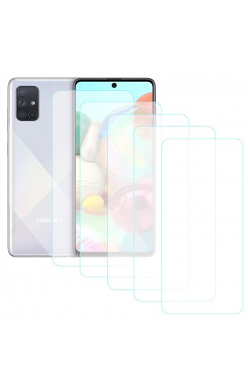 Notech Samsung Galaxy A71 Temperli Cam Ekran Koruyucu 5li Eko Paket…