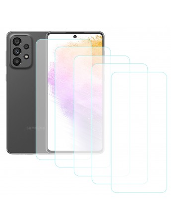 Notech Samsung Galaxy A73 5G Temperli Cam Ekran Koruyucu 5li Eko Paket