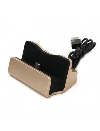NoTech Type-C USB-C Masaüstü Şarj Aleti Dock Gold