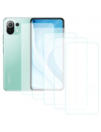 Notech Xiaomi Mi 11 Lite Temperli Cam Ekran Koruyucu 5li Eko Paket