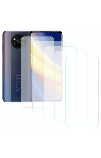 Notech Xiaomi Poco X3 / X3 Pro Temperli Cam Ekran Koruyucu 5li Eko Paket…