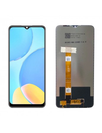 Oppo A15 LCD Ekran Dokunmatik Servis Orj - Siyah