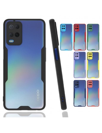 Oppo A54 Kılıf Platin Matte Silikon Arka Kapak