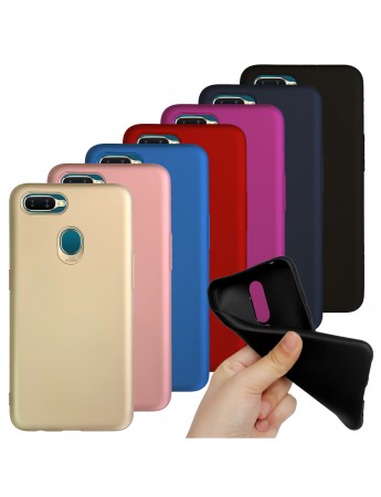 Oppo AX7 / Oppo A12 / Oppo A5s Kılıf FitCase PremiumS Silikon Kapak