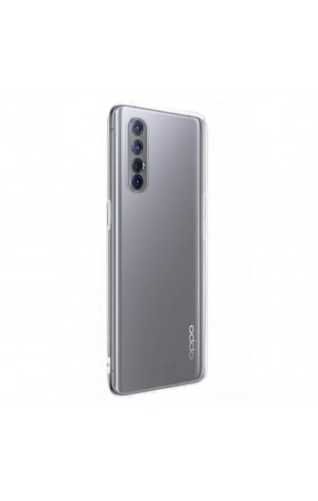 Oppo Reno 3 Pro Kılıf FitCase Toz Koruma Tıpalı Şeffaf Arka Kapak…