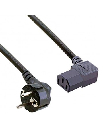 Powermaster 8617 C13 Güç Kablosu 1.5mt 3x1mm 90 Derece L Tip